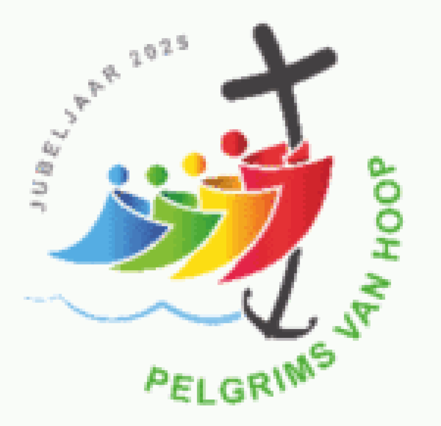 pelgrims van hoop-paint