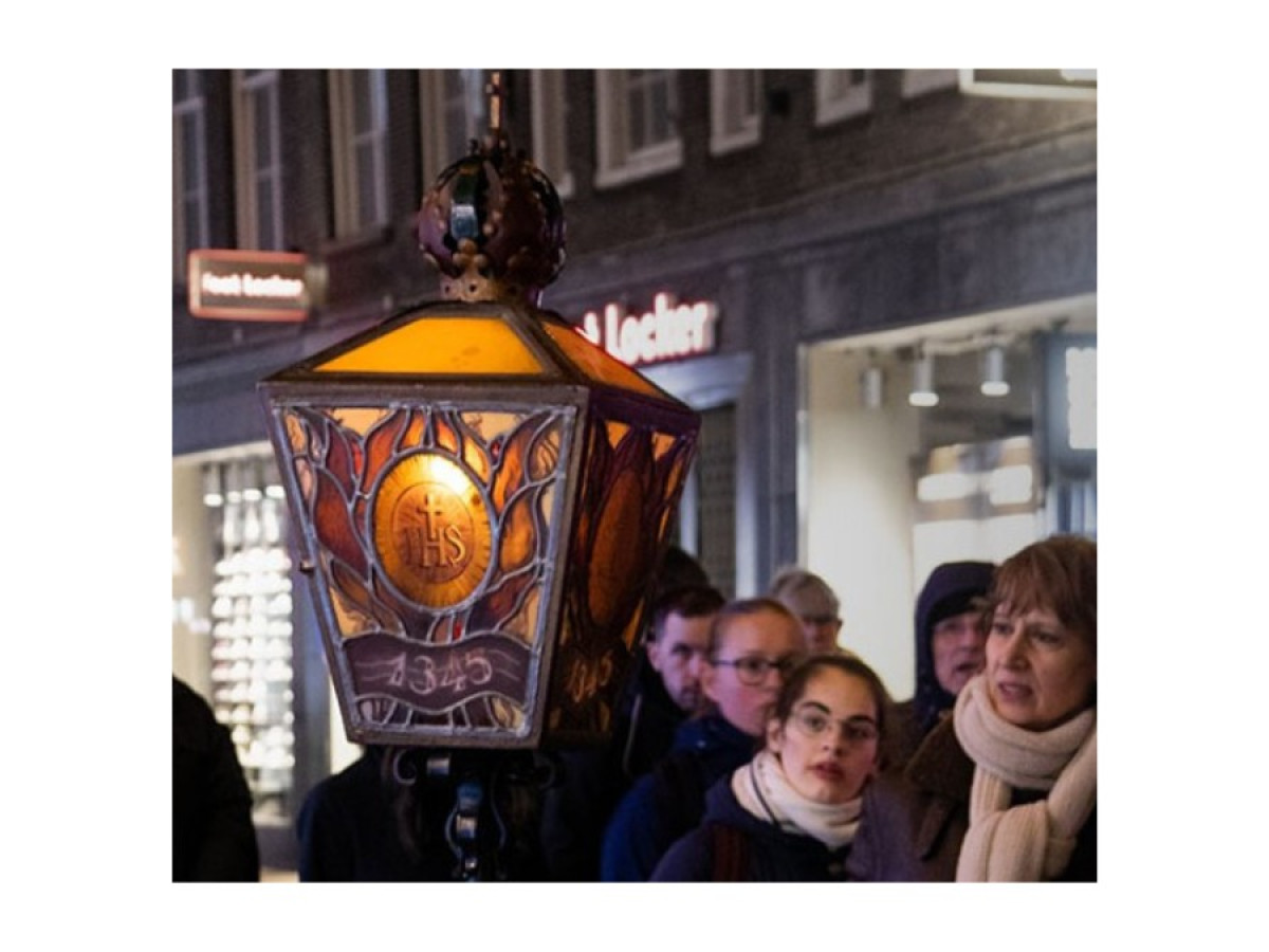 Stille omgang 2026 bewerkt met Canva